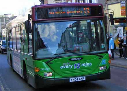 East Lancs OmniTown on Scania for Nottingham